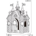FEBER Ogromny pałac księżniczki Super Palace Domek Ogrodowy FEBER Ogromny pałac księżniczki Super Palace Domek Ogrodowy