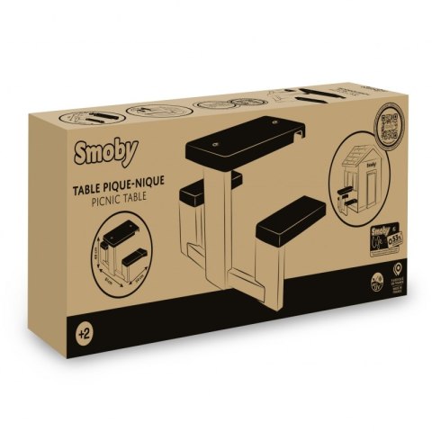 Smoby Stolik Piknikowy Smoby Stolik Piknikowy