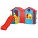 WOOPIE Plac Zabaw Domek ze Zjeżdżalnią 123 cm WOOPIE Plac Zabaw Domek ze Zjeżdżalnią 123 cm