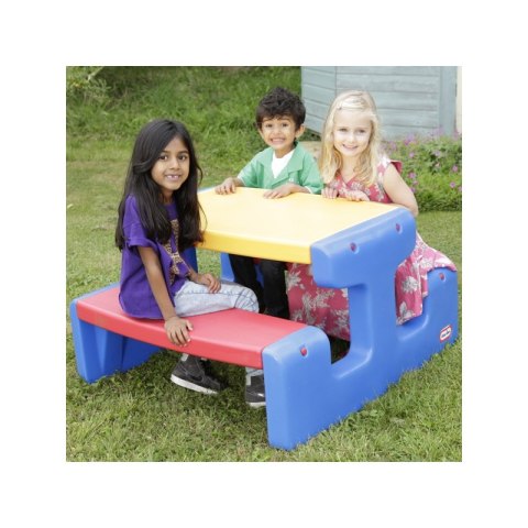 Little tikes Ogromny stół piknikowy Stolik niebieski Little tikes Ogromny stół piknikowy Stolik niebieski