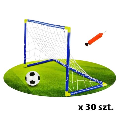 WOOPIE Bramka piłkarska z piłką i pompką Football Sport 30 SZT. WOOPIE Bramka piłkarska z piłką i pompką Football Sport 30 SZT.
