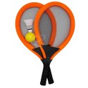 WOOPIE Duże Rakietki do Tenisa Badminton dla Dzieci Zestaw + Piłka Lotka WOOPIE Duże Rakietki do Tenisa Badminton dla Dzieci Zestaw + Piłka Lotka