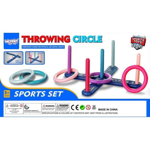WOOPIE Gra Zręcznościowa SERSO FUN THROWING CIRCLE 3+ WOOPIE Gra Zręcznościowa SERSO FUN THROWING CIRCLE 3+