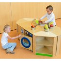 MASTERKIDZ Drewniana Szafka Kuchenna Narożna dla Dzieci MASTERKIDZ Drewniana Szafka Kuchenna Narożna dla Dzieci