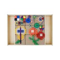 MASTERKIDZ Drewniany Stół Edukacyjny + AKCESORIA STEM WALL MASTERKIDZ Drewniany Stół Edukacyjny + AKCESORIA STEM WALL