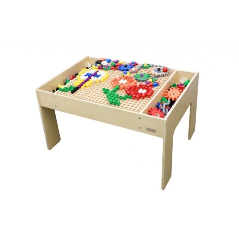 MASTERKIDZ Drewniany Stół Edukacyjny + AKCESORIA STEM WALL MASTERKIDZ Drewniany Stół Edukacyjny + AKCESORIA STEM WALL
