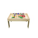 MASTERKIDZ Drewniany Stół Edukacyjny + AKCESORIA STEM WALL MASTERKIDZ Drewniany Stół Edukacyjny + AKCESORIA STEM WALL
