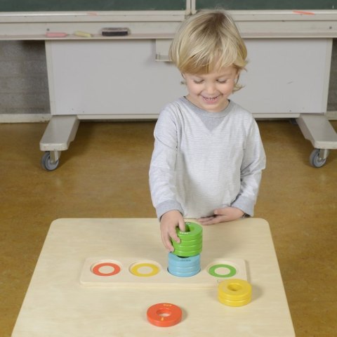 MASTERKIDZ Gra Nauka Liczenia Kolorów Rozmiarów Układanka Montessori MASTERKIDZ Gra Nauka Liczenia Kolorów Rozmiarów Układanka Montessori