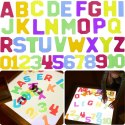 MASTERKIDZ Przezroczyste Cyfry i Litery 38 szt. Montessori MASTERKIDZ Przezroczyste Cyfry i Litery 38 szt. Montessori