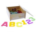 MASTERKIDZ Przezroczyste Cyfry i Litery 38 szt. Montessori MASTERKIDZ Przezroczyste Cyfry i Litery 38 szt. Montessori