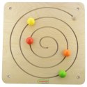 MASTERKIDZ Tablica Przesuwna Spiralny Labirynt Montessori MASTERKIDZ Tablica Przesuwna Spiralny Labirynt Montessori