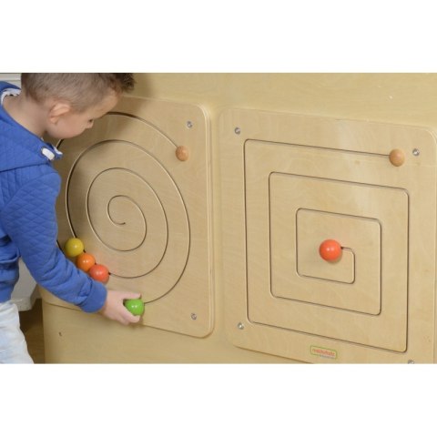 MASTERKIDZ Tablica Przesuwna Spiralny Labirynt Montessori MASTERKIDZ Tablica Przesuwna Spiralny Labirynt Montessori