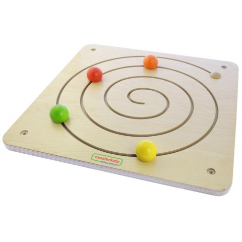 MASTERKIDZ Tablica Przesuwna Spiralny Labirynt Montessori MASTERKIDZ Tablica Przesuwna Spiralny Labirynt Montessori