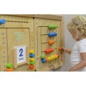 MASTERKIDZ Tablica Ścienna Edukacyjna Labirynt Koraliki Montessori MASTERKIDZ Tablica Ścienna Edukacyjna Labirynt Koraliki Montessori