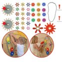 MASTERKIDZ Tablica Ścienna Koła Zębate i Łańcuch 79 El. Zbuduj własny mechanizm MASTERKIDZ Tablica Ścienna Koła Zębate i Łańcuch 79 El. Zbuduj własny mechanizm
