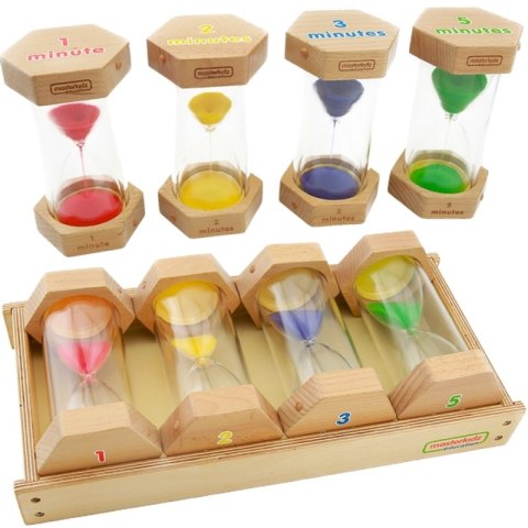 MASTERKIDZ Zestaw Klepsydr - Nauka O Czasie MASTERKIDZ Zestaw Klepsydr - Nauka O Czasie