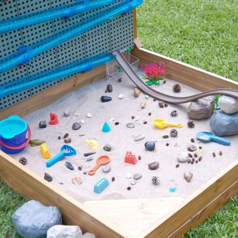 MASTERKIDZ Zestaw XXL STEM WALL 2w1 Tablica Kreatywna z Piaskownicą MASTERKIDZ Zestaw XXL STEM WALL 2w1 Tablica Kreatywna z Piaskownicą