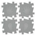 WOOPIE Mata Sensoryczna Ortopedyczna Puzzle Ręce i Nogi 16 el. - Kolor Szary WOOPIE Mata Sensoryczna Ortopedyczna Puzzle Ręce i Nogi 16 el. - Kolor Szary