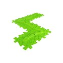 WOOPIE Mata Sensoryczna Ortopedyczna Puzzle Wąż Zielony 6 el. WOOPIE Mata Sensoryczna Ortopedyczna Puzzle Wąż Zielony 6 el.