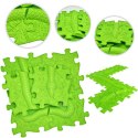 WOOPIE Mata Sensoryczna Ortopedyczna Puzzle Wąż Zielony 6 el. WOOPIE Mata Sensoryczna Ortopedyczna Puzzle Wąż Zielony 6 el.