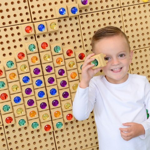 MASTERKIDZ Akrylowe Kolorowe Diamenciki Do Tablicy Naukowej STEM 72 Sztuki MASTERKIDZ Akrylowe Kolorowe Diamenciki Do Tablicy Naukowej STEM 72 Sztuki