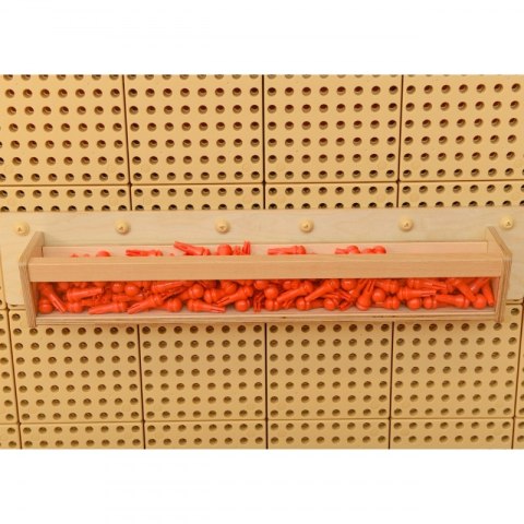 MASTERKIDZ Drewniany Pojemniczek Przezroczysta Ścianka 80 cm do Tablic Naukowo-Kreatywnych STEM MASTERKIDZ Drewniany Pojemniczek Przezroczysta Ścianka 80 cm do Tablic Naukowo-Kreatywnych STEM