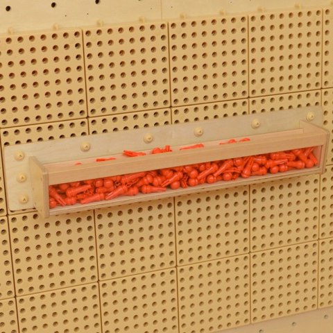 MASTERKIDZ Drewniany Pojemniczek Przezroczysta Ścianka 80 cm do Tablic Naukowo-Kreatywnych STEM MASTERKIDZ Drewniany Pojemniczek Przezroczysta Ścianka 80 cm do Tablic Naukowo-Kreatywnych STEM