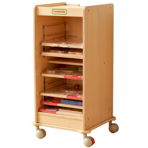 MASTERKIDZ Szafka Do Przechowywania Tabliczek Edukacyjnych MASTERKIDZ Szafka Do Przechowywania Tabliczek Edukacyjnych