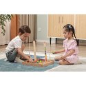 VIGA Drewniana Gra edukacyjna Logiczne koraliki 104 elementy Montessori VIGA Drewniana Gra edukacyjna Logiczne koraliki 104 elementy Montessori