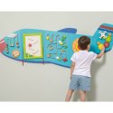 VIGA Drewniana Tablica Sensoryczna Manipulacyjna Samolot Certyfikat FSC Montessori VIGA Drewniana Tablica Sensoryczna Manipulacyjna Samolot Certyfikat FSC Montessori