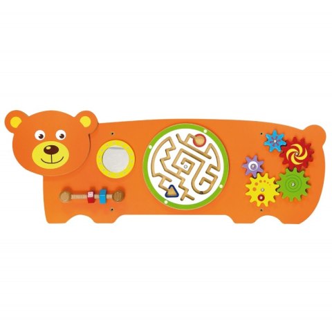 VIGA Tablica Sensoryczna Manipulacyjna Miś Certyfikat FSC Montessori VIGA Tablica Sensoryczna Manipulacyjna Miś Certyfikat FSC Montessori