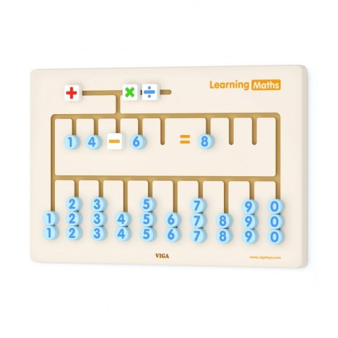 VIGA Tablica Sensoryczna do nauki liczenia Certyfikat FSC Montessori VIGA Tablica Sensoryczna do nauki liczenia Certyfikat FSC Montessori