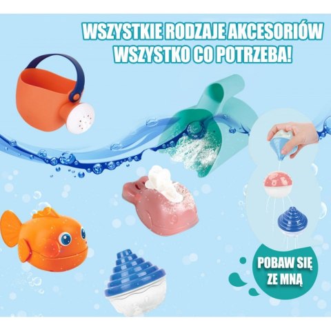 WOOPIE Stolik Wodny 2w1 Piaskownica Wodospad 10 el. WOOPIE Stolik Wodny 2w1 Piaskownica Wodospad 10 el.