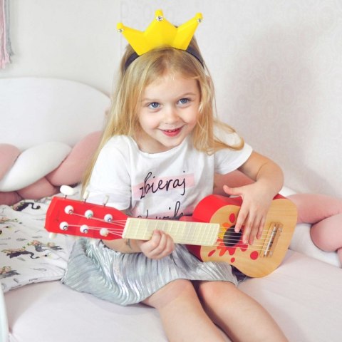 CLASSIC WORLD Drewniana Gitara dla Dzieci Akustyczna CLASSIC WORLD Drewniana Gitara dla Dzieci Akustyczna