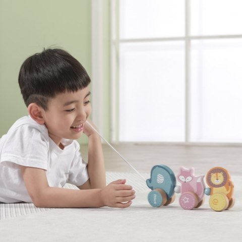 Drewniana zabawka zwierzątka do ciągnięcia Viga Toys Montessori Drewniana zabawka zwierzątka do ciągnięcia Viga Toys Montessori