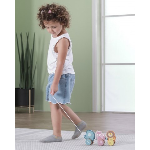 Drewniana zabawka zwierzątka do ciągnięcia Viga Toys Montessori Drewniana zabawka zwierzątka do ciągnięcia Viga Toys Montessori
