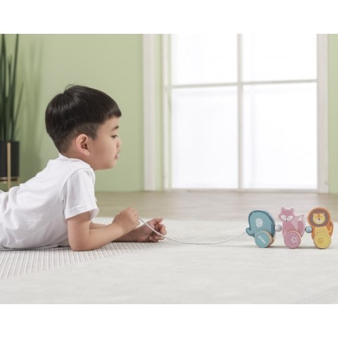 Drewniana zabawka zwierzątka do ciągnięcia Viga Toys Montessori Drewniana zabawka zwierzątka do ciągnięcia Viga Toys Montessori