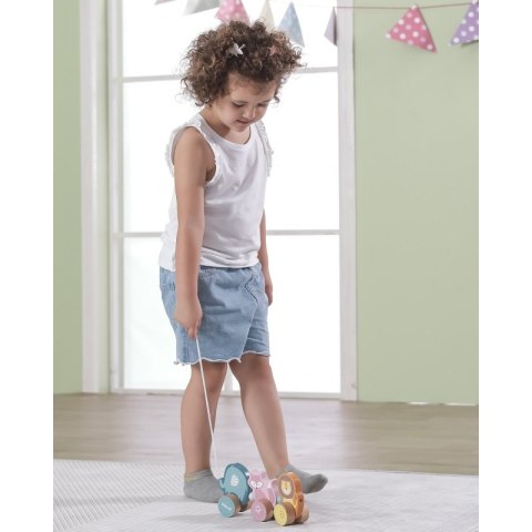Drewniana zabawka zwierzątka do ciągnięcia Viga Toys Montessori Drewniana zabawka zwierzątka do ciągnięcia Viga Toys Montessori