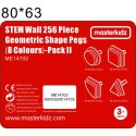 MASTERKIDZ Geometryczne Elementy Tablic 256 szt MASTERKIDZ Geometryczne Elementy Tablic 256 szt