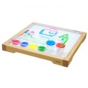 MASTERKIDZ Kwadratowa Taca do Malowania Montessori MASTERKIDZ Kwadratowa Taca do Malowania Montessori