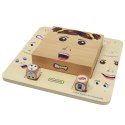 MASTERKIDZ Nauka Emocji Gra Drewniana Montessori MASTERKIDZ Nauka Emocji Gra Drewniana Montessori