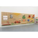 MASTERKIDZ Panel Ścienny Tablica Naukowa Kreatywna STEM + Panel Monatażowy 120x80cm
