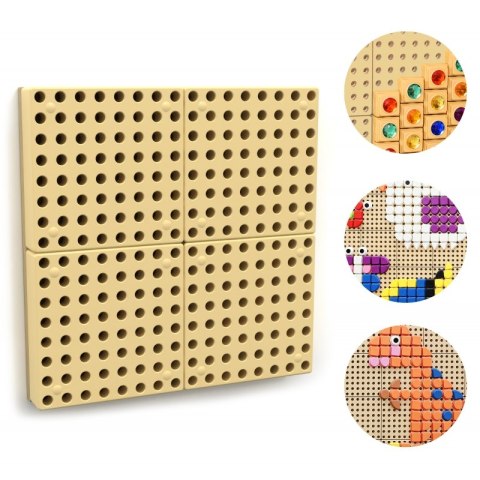 MASTERKIDZ Panel Ścienny Tablica Naukowa Kreatywna STEM + Panel Monatażowy 40 x 40 (cm) MASTERKIDZ Panel Ścienny Tablica Naukowa Kreatywna STEM + Panel Monatażowy 40 x 40 (cm)