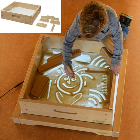 MASTERKIDZ Ramka Na Piasek + Akcesoria MASTERKIDZ Ramka Na Piasek + Akcesoria