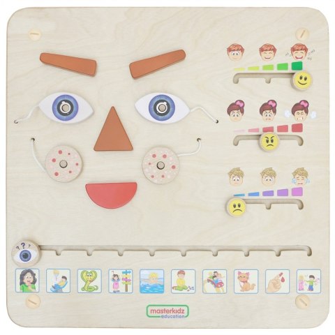 MASTERKIDZ Tablica Edukacyjna Jak Się Czujesz? Nauka Emocji Montessori MASTERKIDZ Tablica Edukacyjna Jak Się Czujesz? Nauka Emocji Montessori