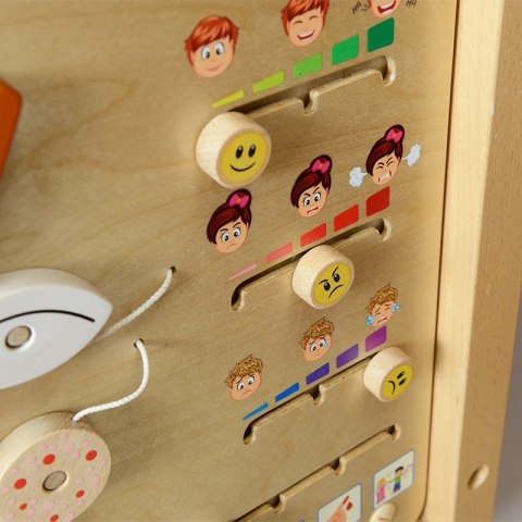 MASTERKIDZ Tablica Edukacyjna Jak Się Czujesz? Nauka Emocji Montessori MASTERKIDZ Tablica Edukacyjna Jak Się Czujesz? Nauka Emocji Montessori