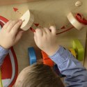 MASTERKIDZ Tablica Edukacyjna - Zręczność Manualna Sznurowanie Montessori MASTERKIDZ Tablica Edukacyjna - Zręczność Manualna Sznurowanie Montessori