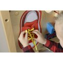 MASTERKIDZ Tablica Edukacyjna - Zręczność Manualna Sznurowanie Montessori MASTERKIDZ Tablica Edukacyjna - Zręczność Manualna Sznurowanie Montessori