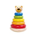 TOOKY TOY Drewniana Układanka Piramidka Miś TOOKY TOY Drewniana Układanka Piramidka Miś