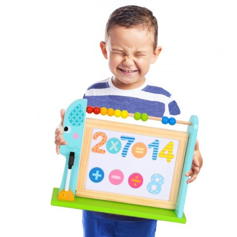 TOOKY TOY Edukacyjna Tablica Na Biurko + 18 magnetycznych elementów TOOKY TOY Edukacyjna Tablica Na Biurko + 18 magnetycznych elementów